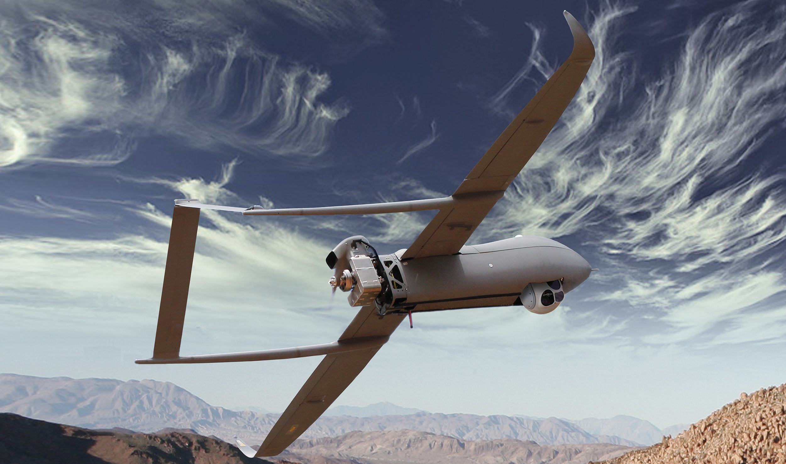 UAV Hyperspectral drone fitted with Headwall
