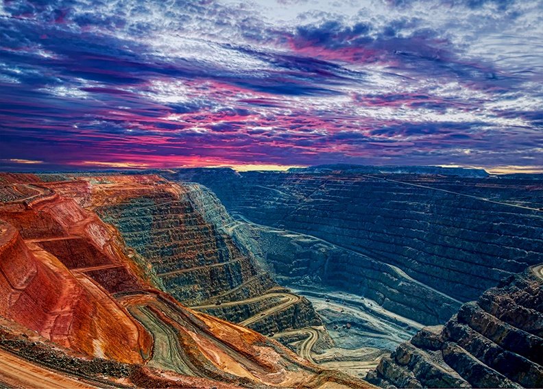 hyperspectral remote sensing mine